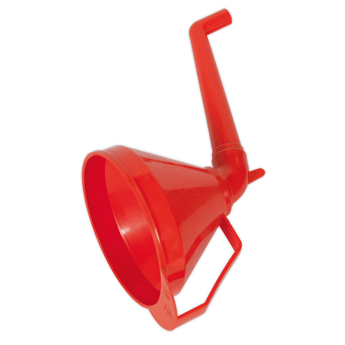 Sealey Funnel with Fixed Offset Spout & Filter Medium ¯160mm F16