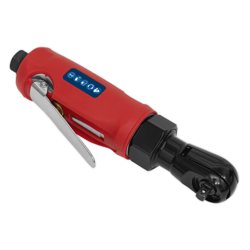 Sealey Compact Air Ratchet Wrench 1/4"Sq Drive GSA634