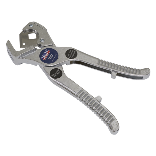 Sealey Rubber & Reinforced Hose Cutter 3-25mm Die-Cast Alloy HCA25