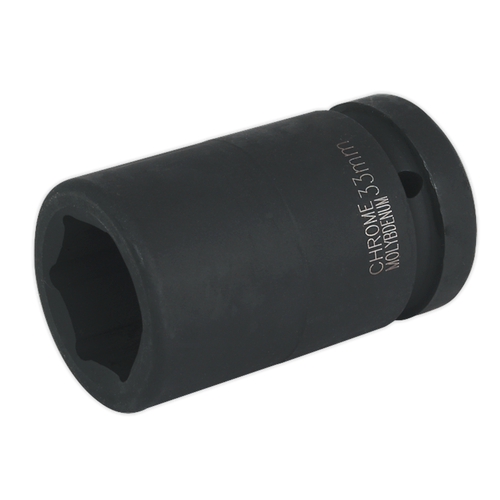 Sealey Impact Socket 33mm Deep 1"Sq Drive IS133D