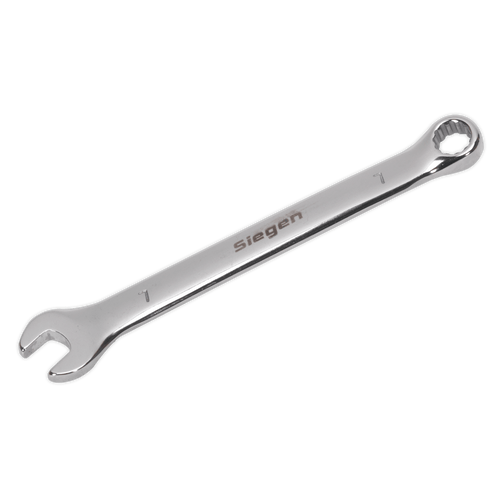 Combination Spanner 7mm | Manufactured from Chrome Vanadium steel with a fully polished finish. | toolforce.ie