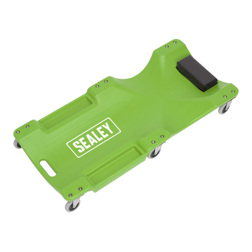 Sealey Composite Creeper with 6 Wheels - Hi-Vis Green SCR80HV