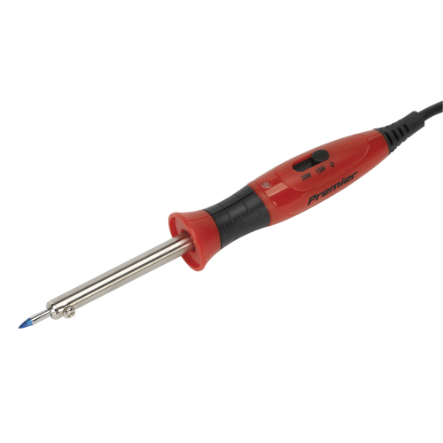 Sealey Professional Soldering Iron with Long-Life Tip Dual Wattage 15/30W/230V SD1530