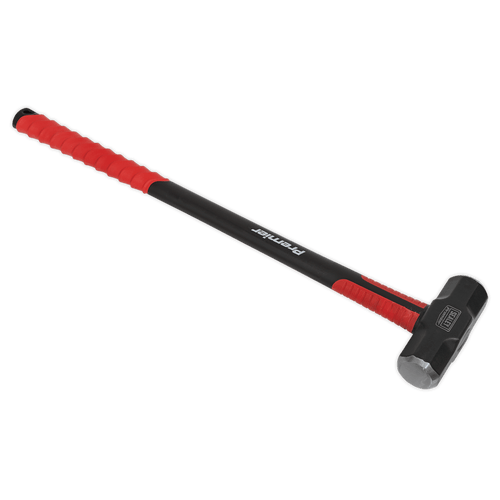 Sledge Hammer 14lb Fibreglass Shaft | Manufactured from fine grained carbon steel. | toolforce.ie