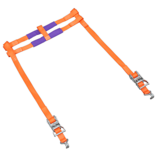 Tie Down - Motorcycle Rear Wheel | Manufactured from polyester webbing. | toolforce.ie