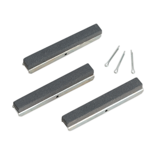 Sealey Stone 75mm Medium for VS162 Pack of 3 VS1621