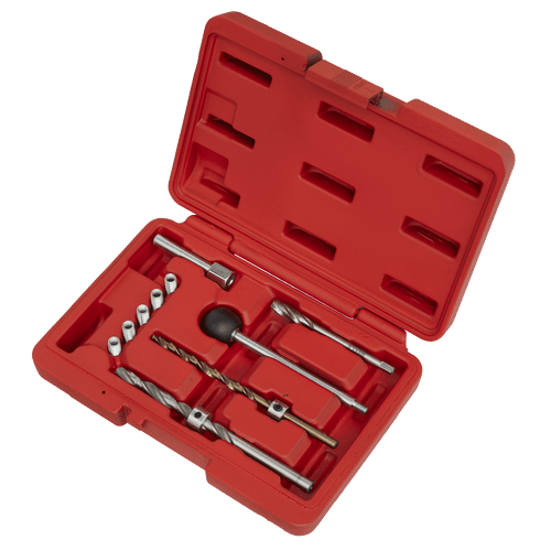 Mercedes CDi Injector Stud Repair Kit | Threaded insert repair kit for Mercedes CDi engine Injector clamping bolt. | toolforce.ie