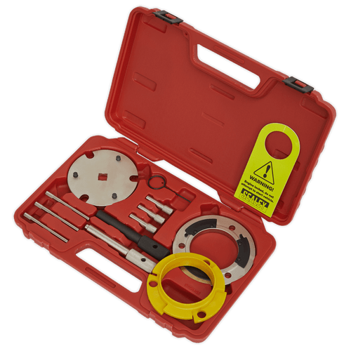 Diesel Engine Timing Tool & Injection Pump Tool Kit - 2.0D, 2.2D, 2.4D Duratorq - Chain Drive | Comprehensive kit for timing 2.0D, 2.2D & 2.4D Duratorq chain driven diesel engines fitted in Citroen, Fiat, Ford, Jaguar, Land Rover, LDV & Peugeot vehicles. | toolforce.ie