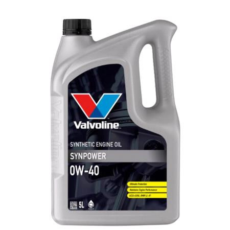 VALVOLINE 0W40 Fully Synthetic Engine Oil 5L 908772