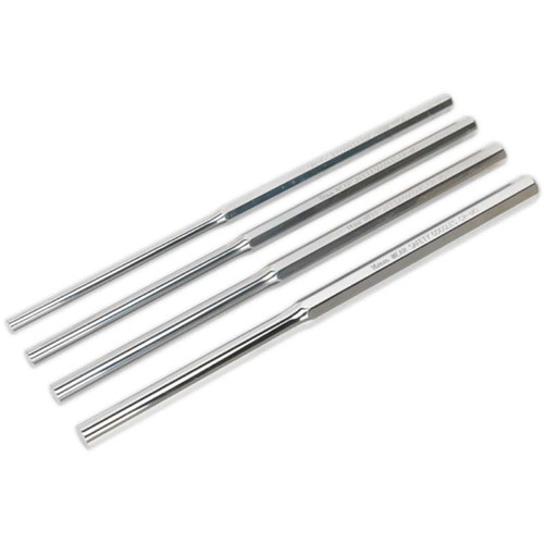 Sealey 4pc 350mm Extra-Long Parallel Pin Punch Set AK9147
