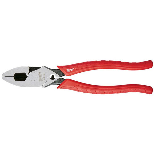 Milwaukee High Leverage Lineman's Pliers 48226100, High leverage design - long handles for maximum cutting power and leverage.