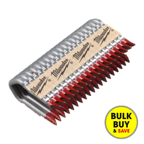 Milwaukee 2" 9 Gauge Galvanized Staples 4932480360 Bulk Buys