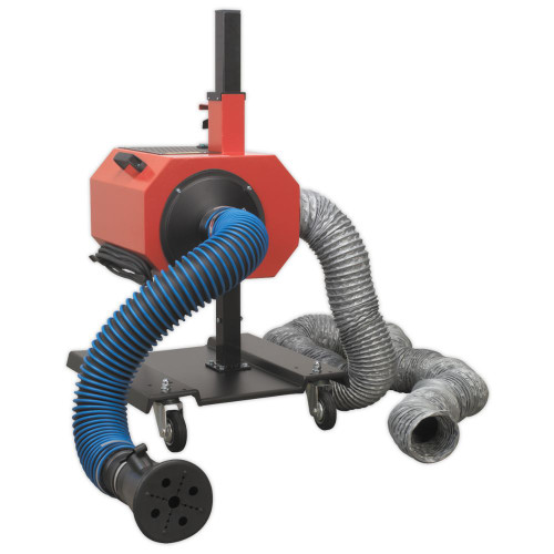 Sealey Exhaust Fume Extractor with 6m Ducting EFS/93