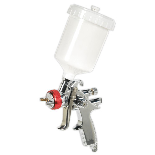 Sealey HVLP Gravity Feed Spray Gun 1.3mm Set-Up HVLP746