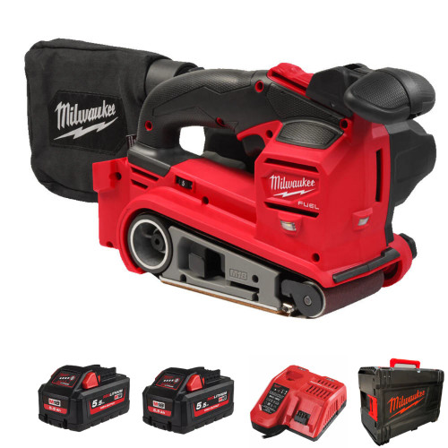 Milwaukee M18 Fuel 75MM Belt Sander M18FBTS75-552X