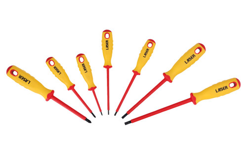 Laser Insulated Screwdriver Set 7pc 5986