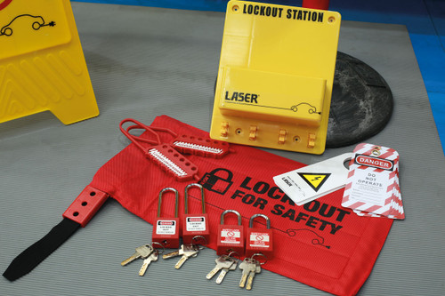 Laser Combined Lockout Station Kit 8153