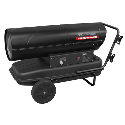 Sealey Space Warmer® Kerosene/Diesel Heater 240,000Btu/hr with Wheels AB2380