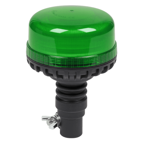 Sealey Warning Beacon SMD LED 12/24V Flexible Spigot Fixing - Green WB955LEDG