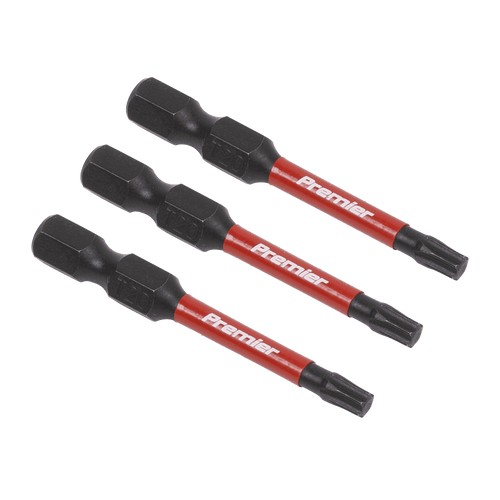 Sealey TRX-Star* T20 Impact Power Tool Bits 50mm - 3pc AK8242