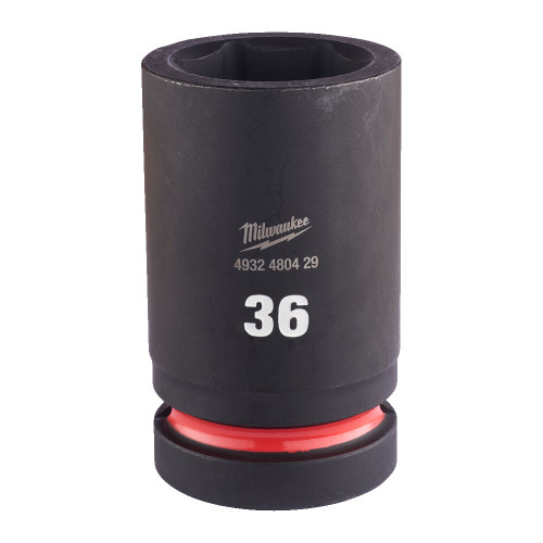 Milwaukee 36mm 1" Deep Shockwave Impact Duty Impact Socket 4932480429