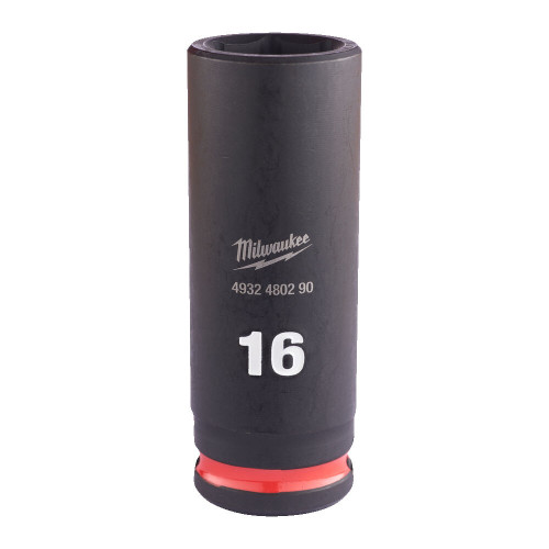 Milwaukee 16mm 3/8" Shockwave Impact Duty Deep Impact Socket 4932480290