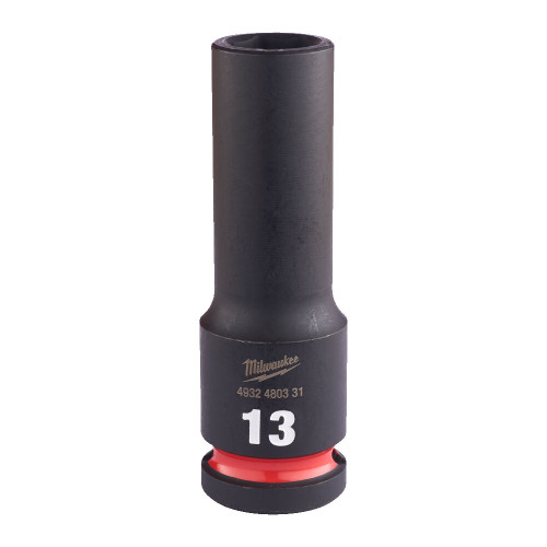 Milwaukee 13mm 1/2" Shockwave Impact Duty Deep Impact Socket 4932480331