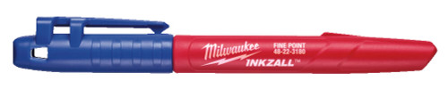 Milwaukee Blue Fine Point Inkzall Jobsite Marker 4932492126