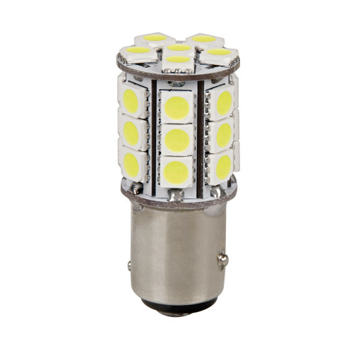 Lampa 12V Hyper-Led 81-27 SMD x 3 Chips - (P21/5W) BAY15d 57936