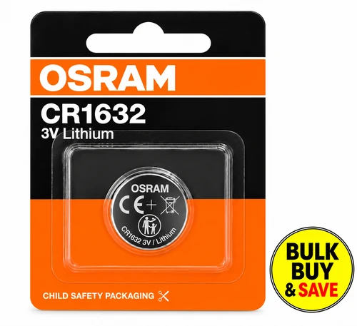 OSRAM CR1632 3V Lithium Coin Cell Battery CR1632 BULK BUY