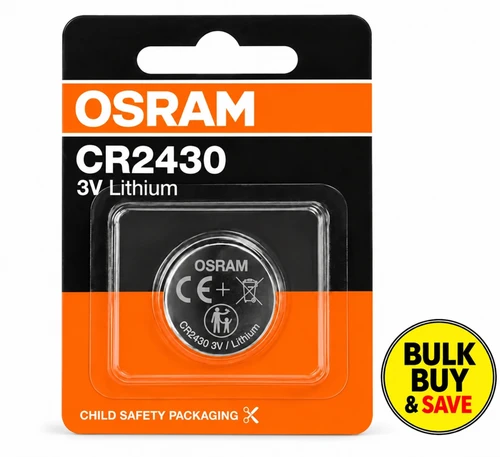 OSRAM CR2030 3V Lithium Coin Cell Battery BULK BUY