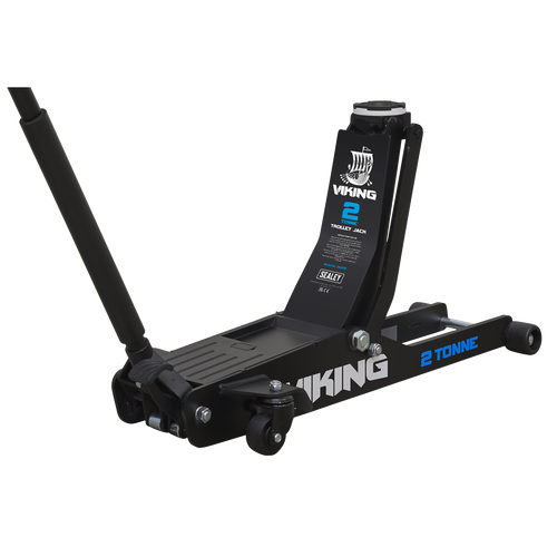 Sealey Viking Low Profile Long Reach Trolley Jack 2 Tonne with Rocket Lift 2100TB