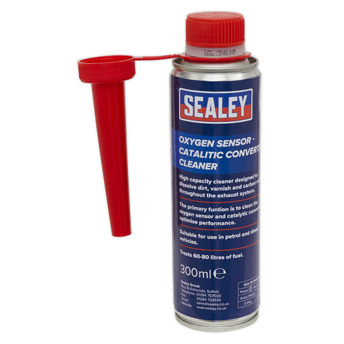 Sealey Oxygen Sensor - Catalytic Converter Cleaner 300ml CCOS300