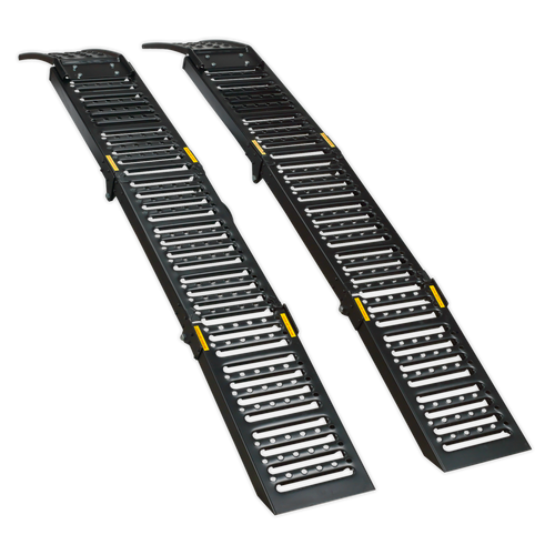 Sealey Steel Folding Loading Ramps 500kg Capacity per Pair FCR500