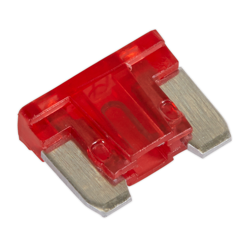 Sealey Automotive MICRO Blade Fuse 10A - Pack of 50 MIBF10