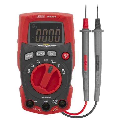 Sealey Professional Auto-Ranging Digital Multimeter MM104