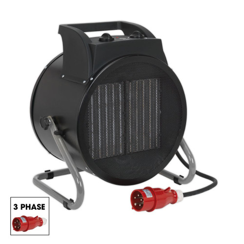 Sealey Industrial PTC Fan Heater 9000W 415V 3ph PEH9001