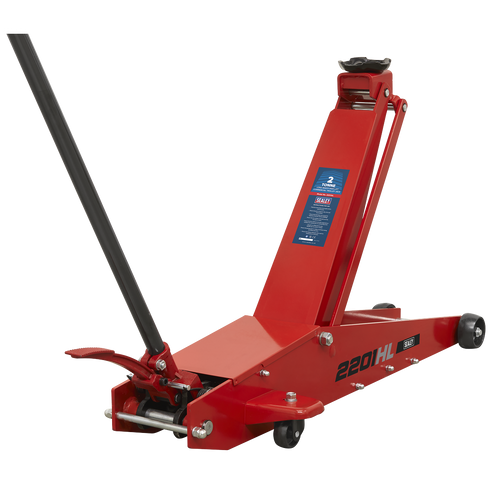 Sealey 2 Tonne Long Reach High Lift Commercial Trolley Jack 2201HL