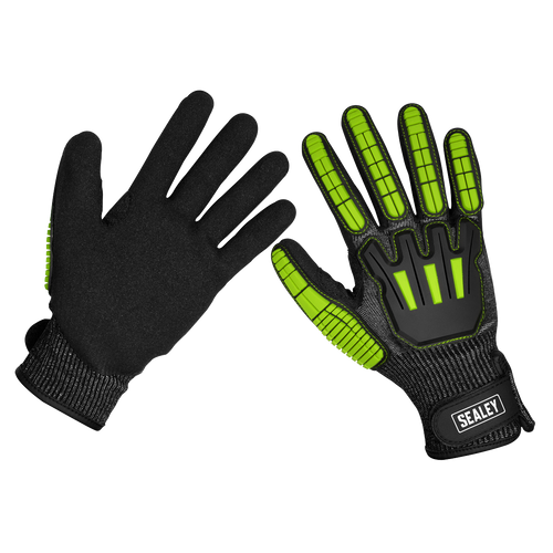 Sealey Cut & Impact Resistant Gloves - X-Large - Pair SSP39XL