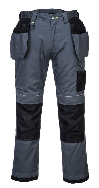 Portwest PW3 Holster Trousers Zoom Grey/Black T602