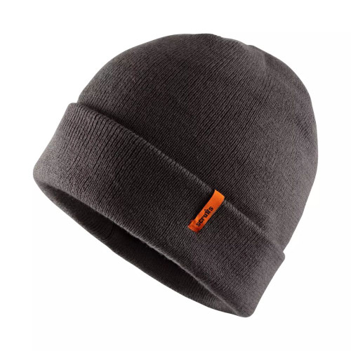 Scruffs Trade Tinsulate Beanie Hat, Graphite Colour T55512