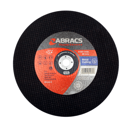 Abracs Phoenix II 300mm x 3.5mm x 20mm Flat Metal Cutting cutt off saw Disc PH3003020FM