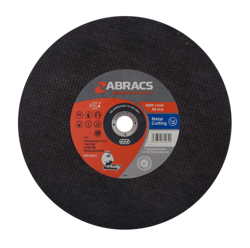 Abracs Phoenix II 300mm x 2.5mm x 25mm Flat Metal Cutting Disc PH3502525FM