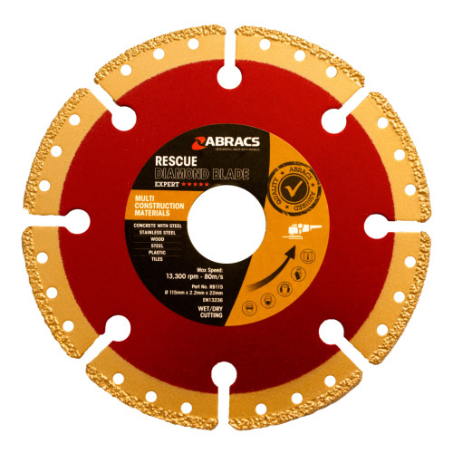 Abracs Rescue Blade 115mm x 2.2mm x 22mm RB115