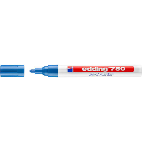 Edding 750 Paint Marker, Blue Colour 4-750003