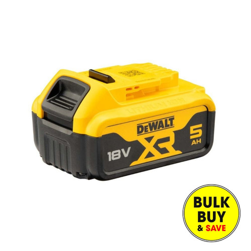 DeWalt 18V XR 5.0Ah Battery DCB184 Bulk Buy
