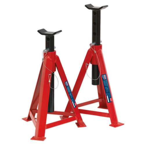 Sealey Axle Stands (Pair) 5 Tonne Capacity per Stand AS5000M