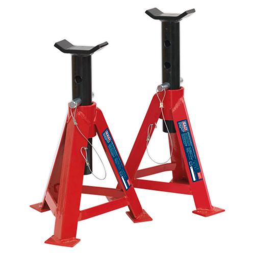 Sealey Axle Stands (Pair) 5 Tonne Capacity per Stand AS5000