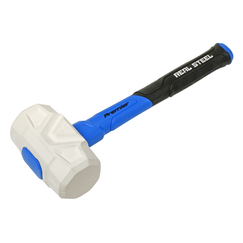 Sealey 24oz Rubber Mallet with Fibreglass Shaft RMG24