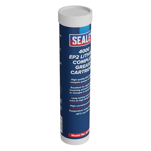 Sealey 400g EP2 Lithium Complex Grease Cartridge SCS106